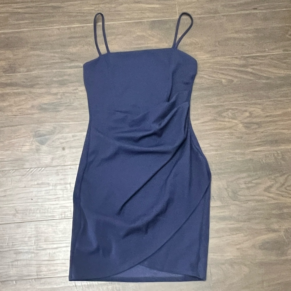 Navy party dress